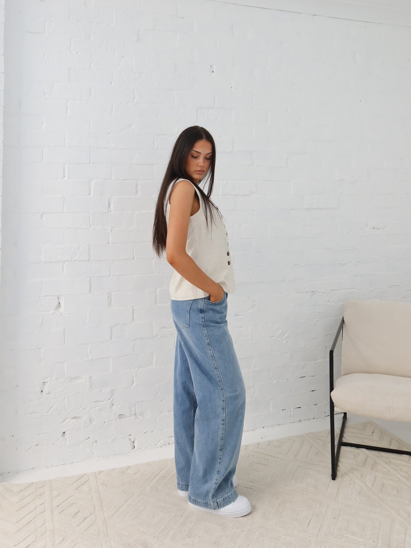 Carter Vest - Natural