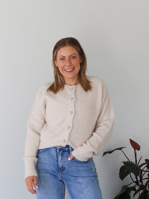 Mckinley Cardigan - Natural