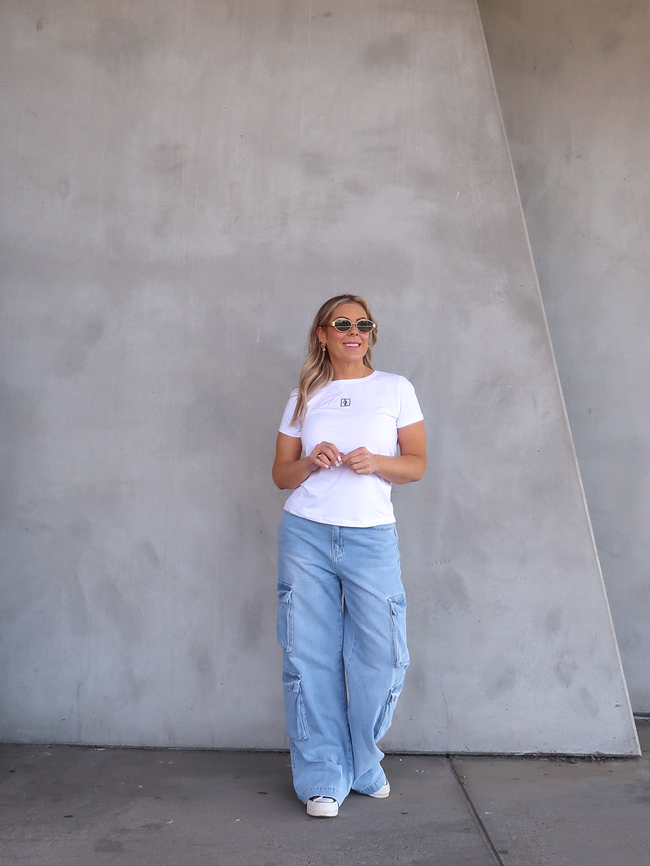 Paxton Cargo Jeans- Light