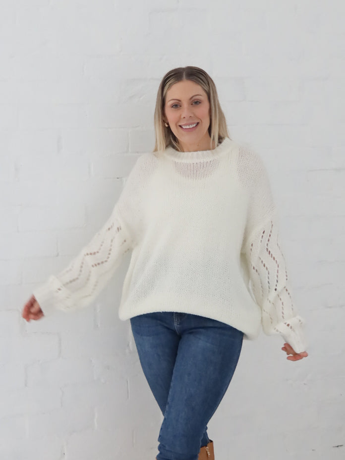 Ridley Knit- Vanilla