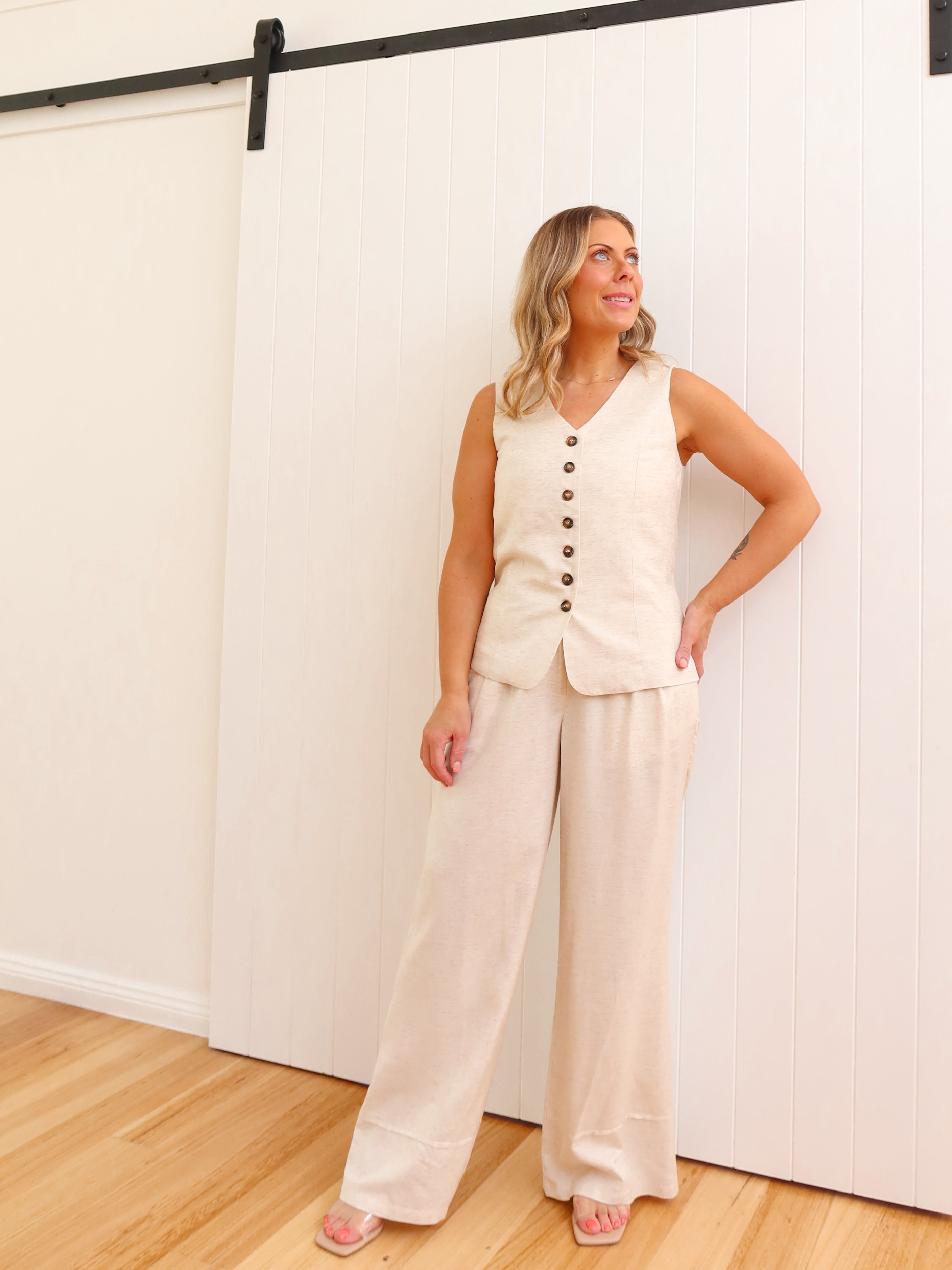 Carter Vest - Natural