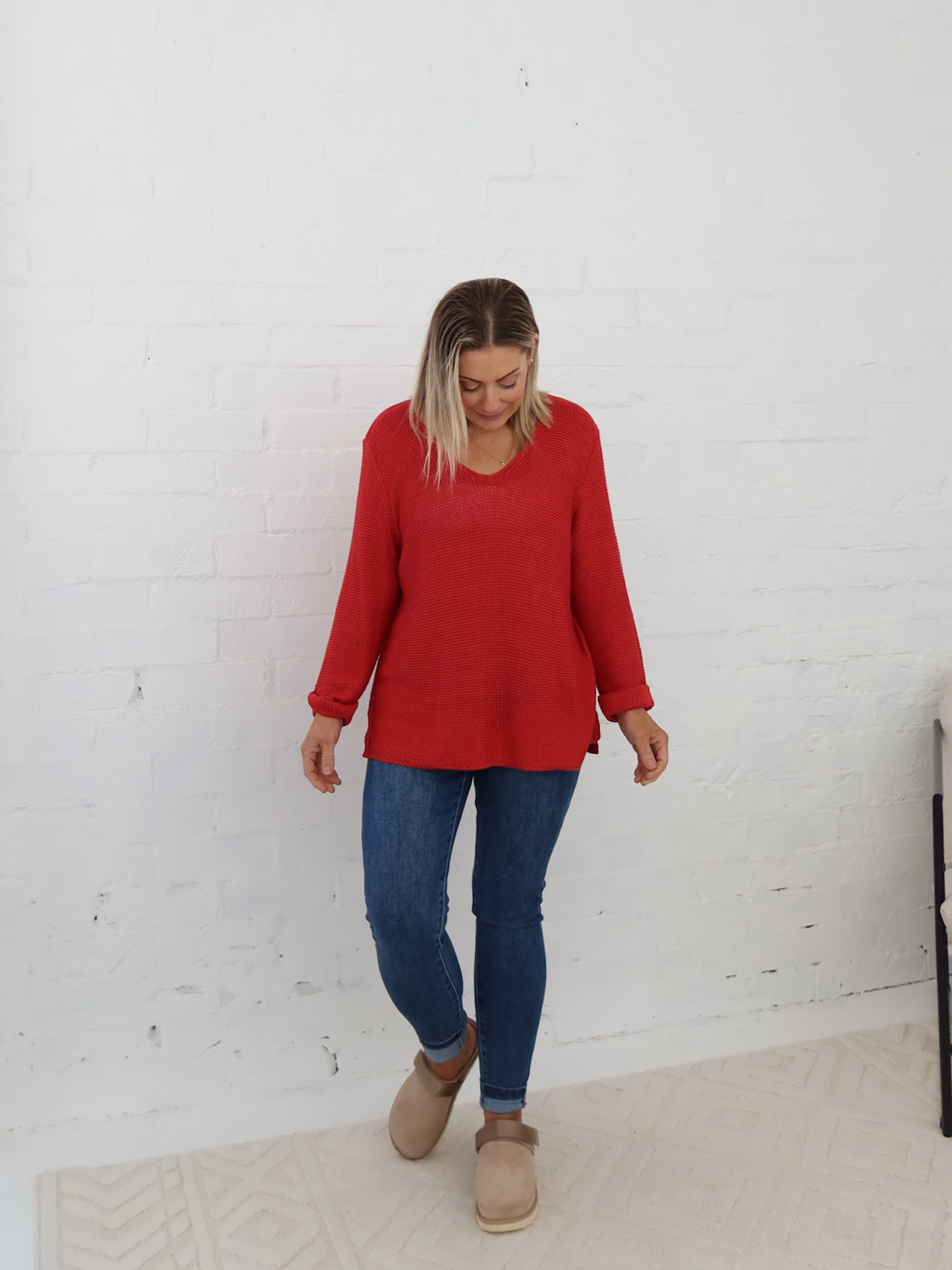 Sailah Knit - Red