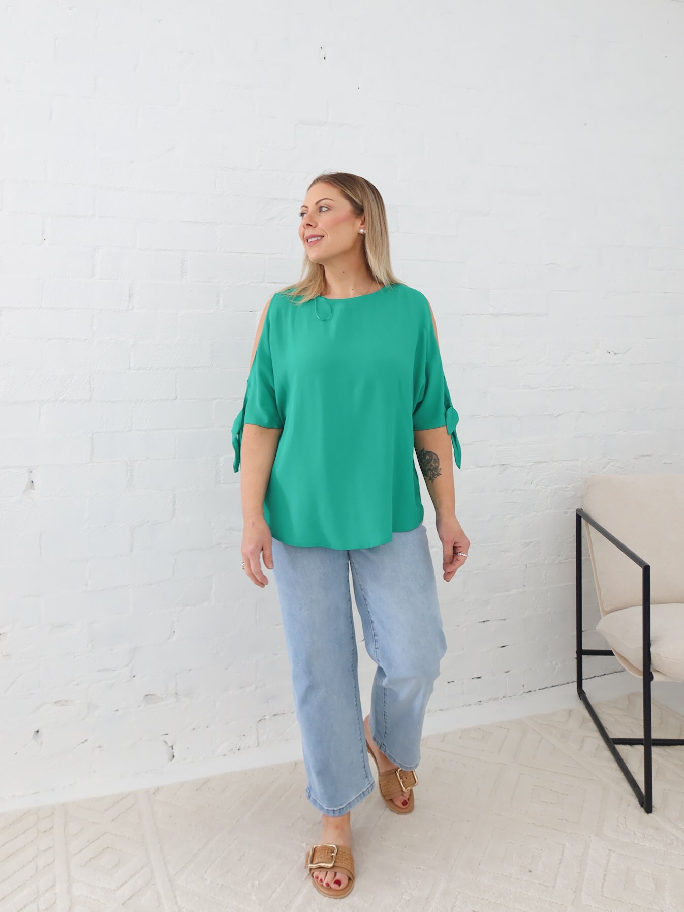 Rosella Top- Green