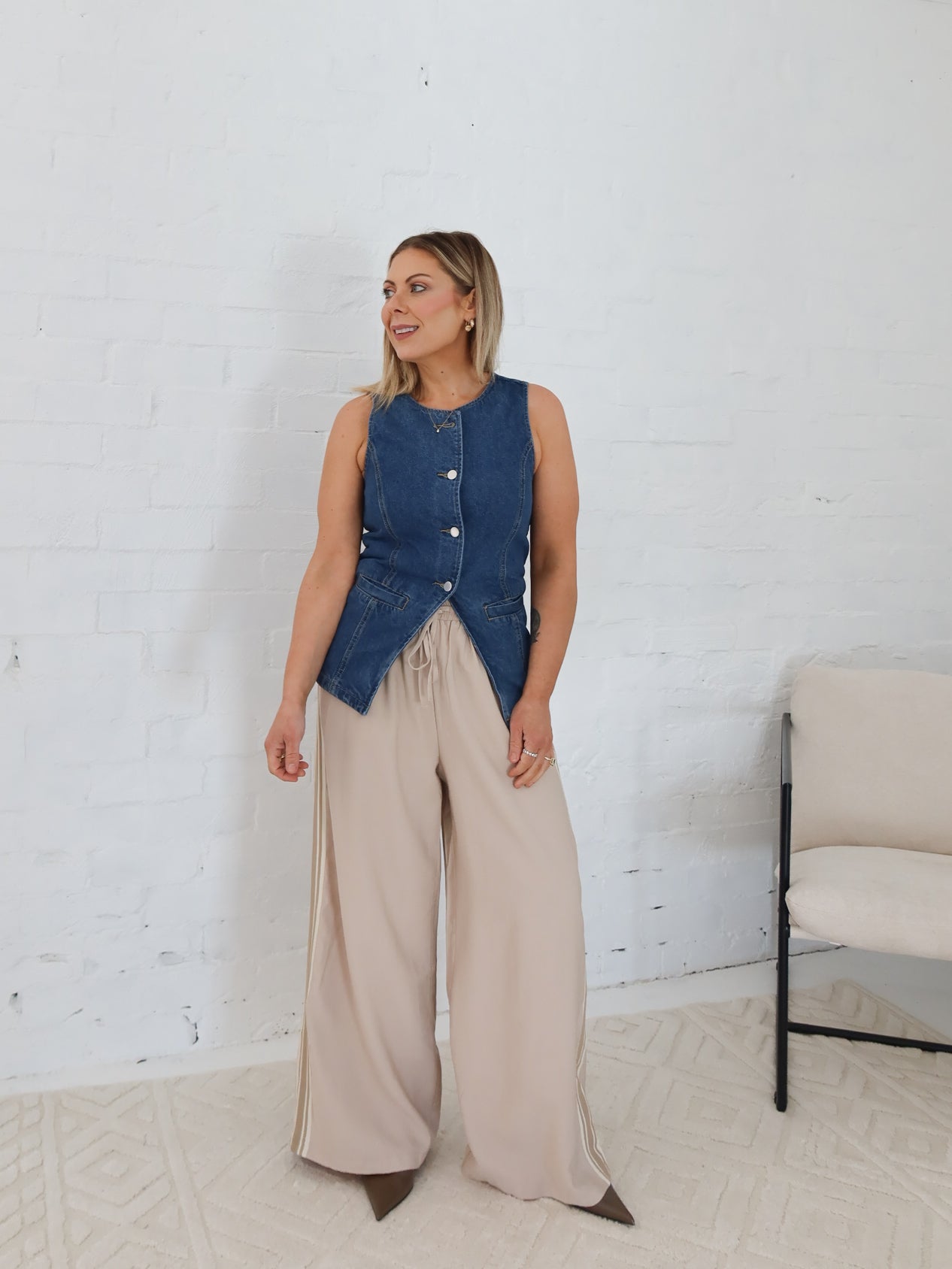 Reese Pant- Beige