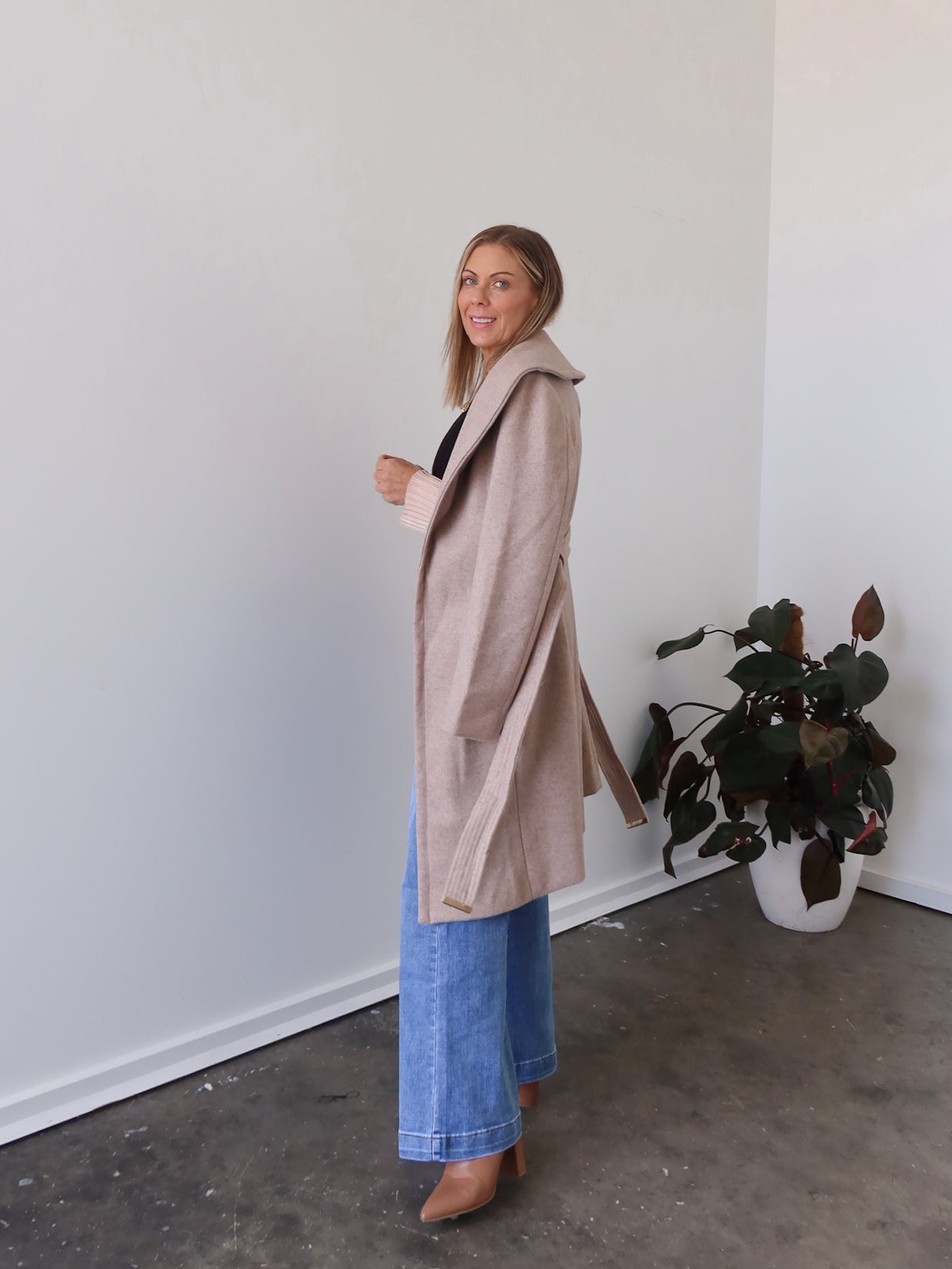 Harper Coat - Latte