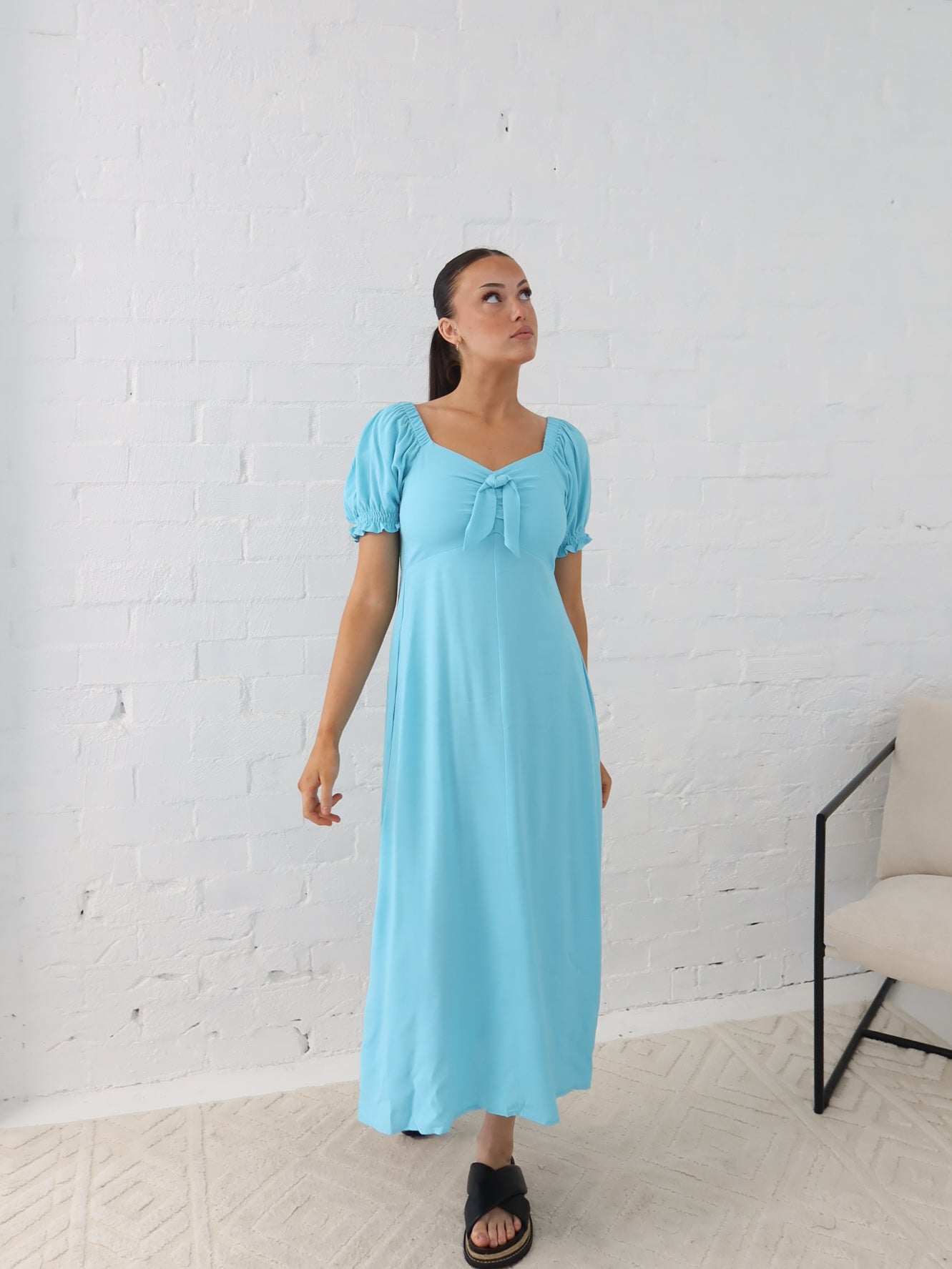 Estella Dress - Blue