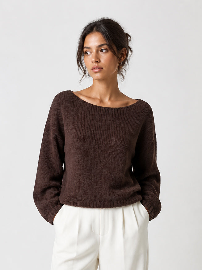 Marley Knit- Chocolate