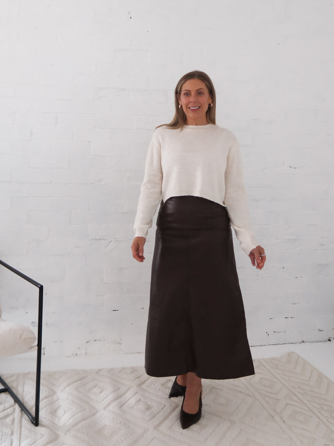 Saffy Skirt - Chocolate