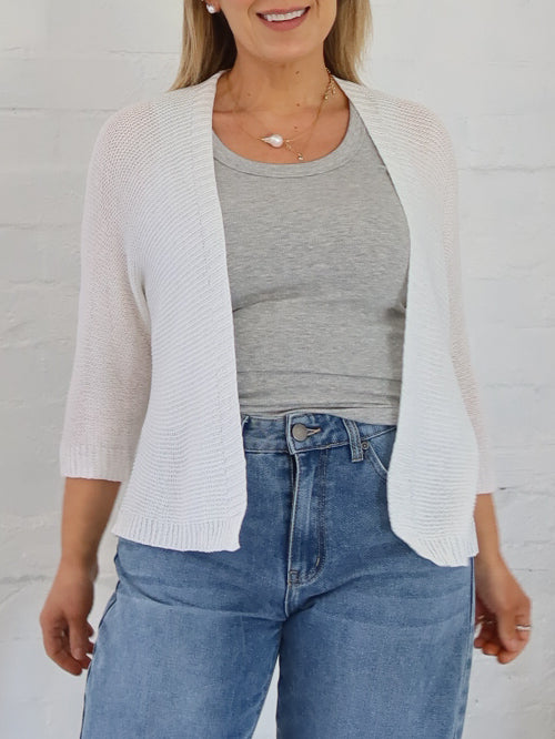 Everlyn Cardi- Vanilla