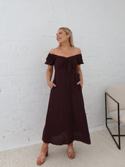 Estella Dress - Chocolate