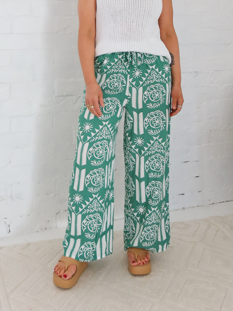 Leslie Pants- Green