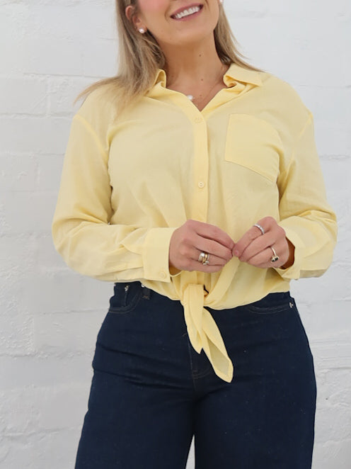 Ray Shirt - Lemon