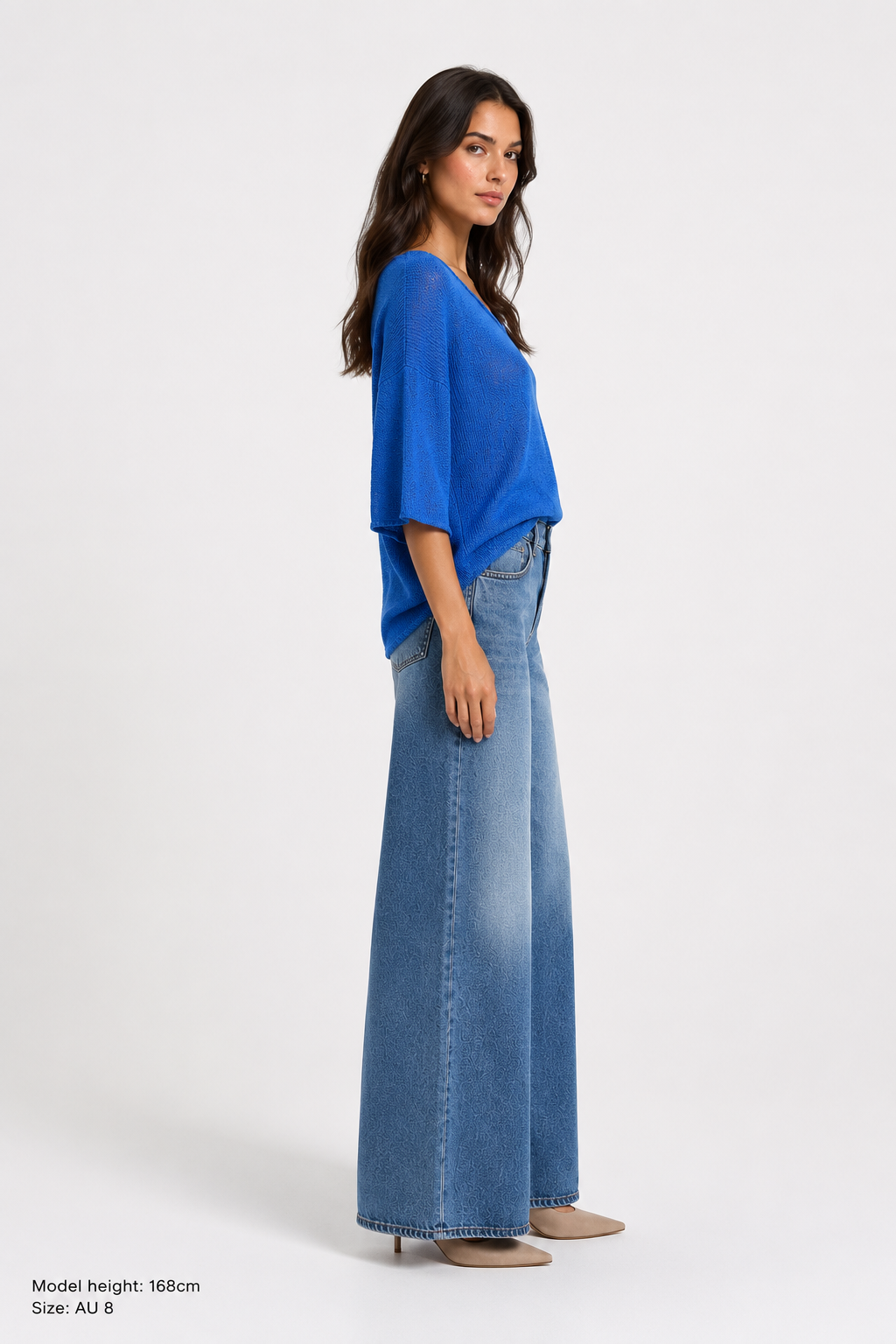Chloe Top- Cobalt