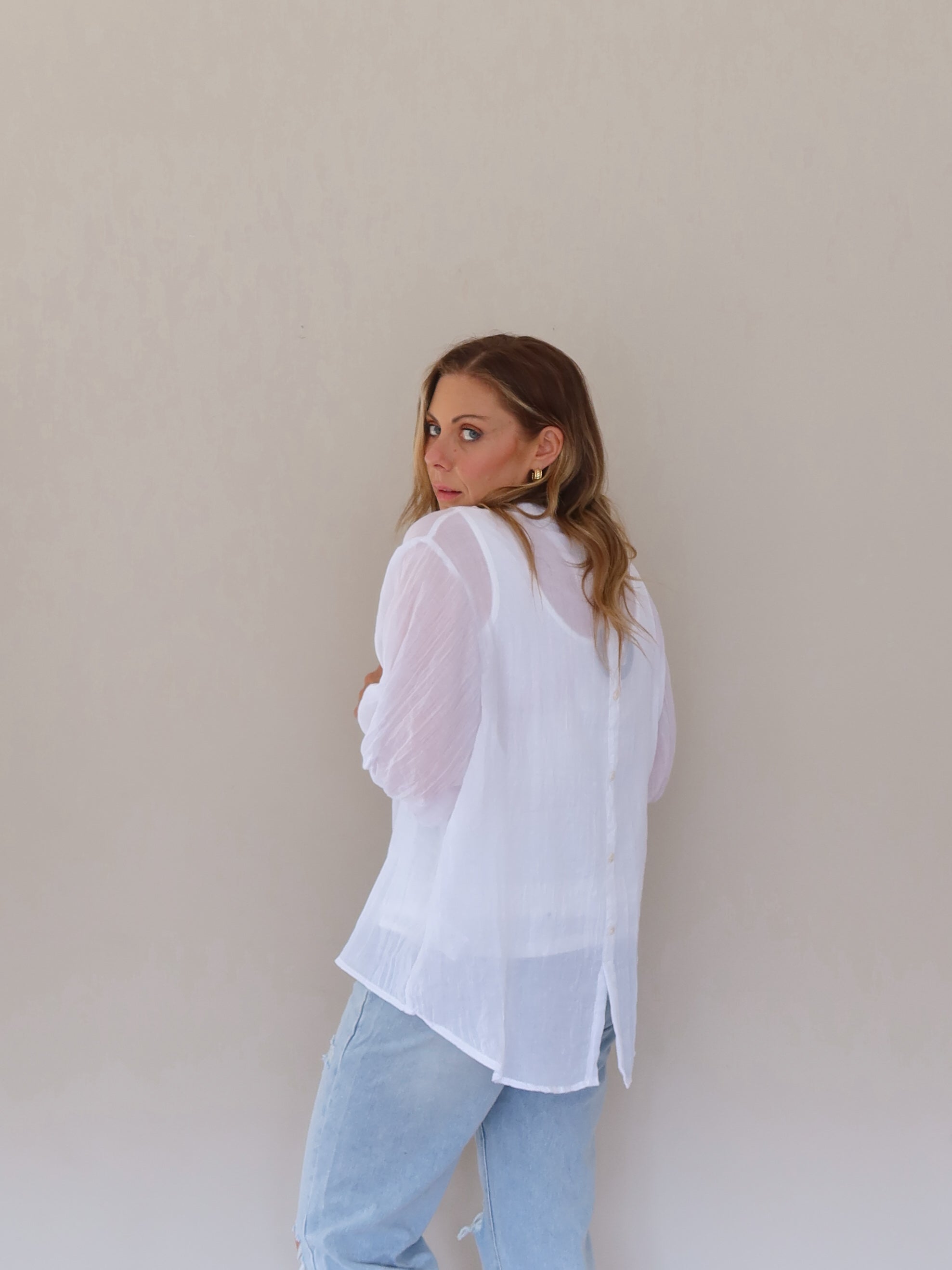 Mimi Blouse - White
