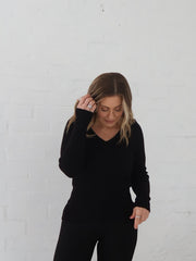 Dawson Knit Top - Black