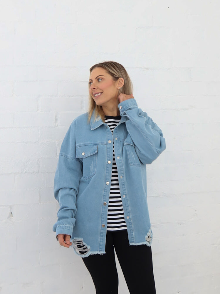 Bodhi Denim Shacket