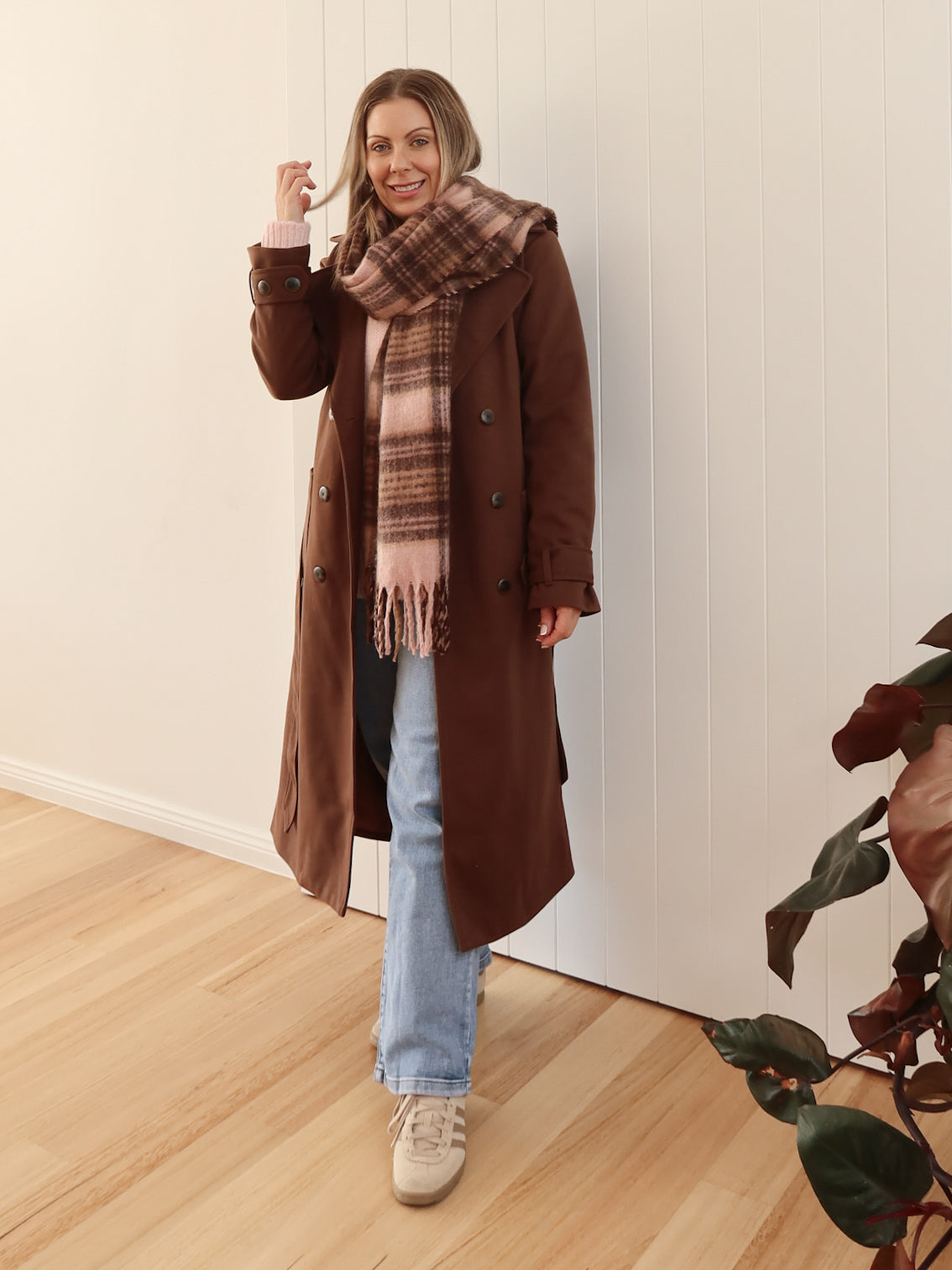 Hardin Coat - Chocolate