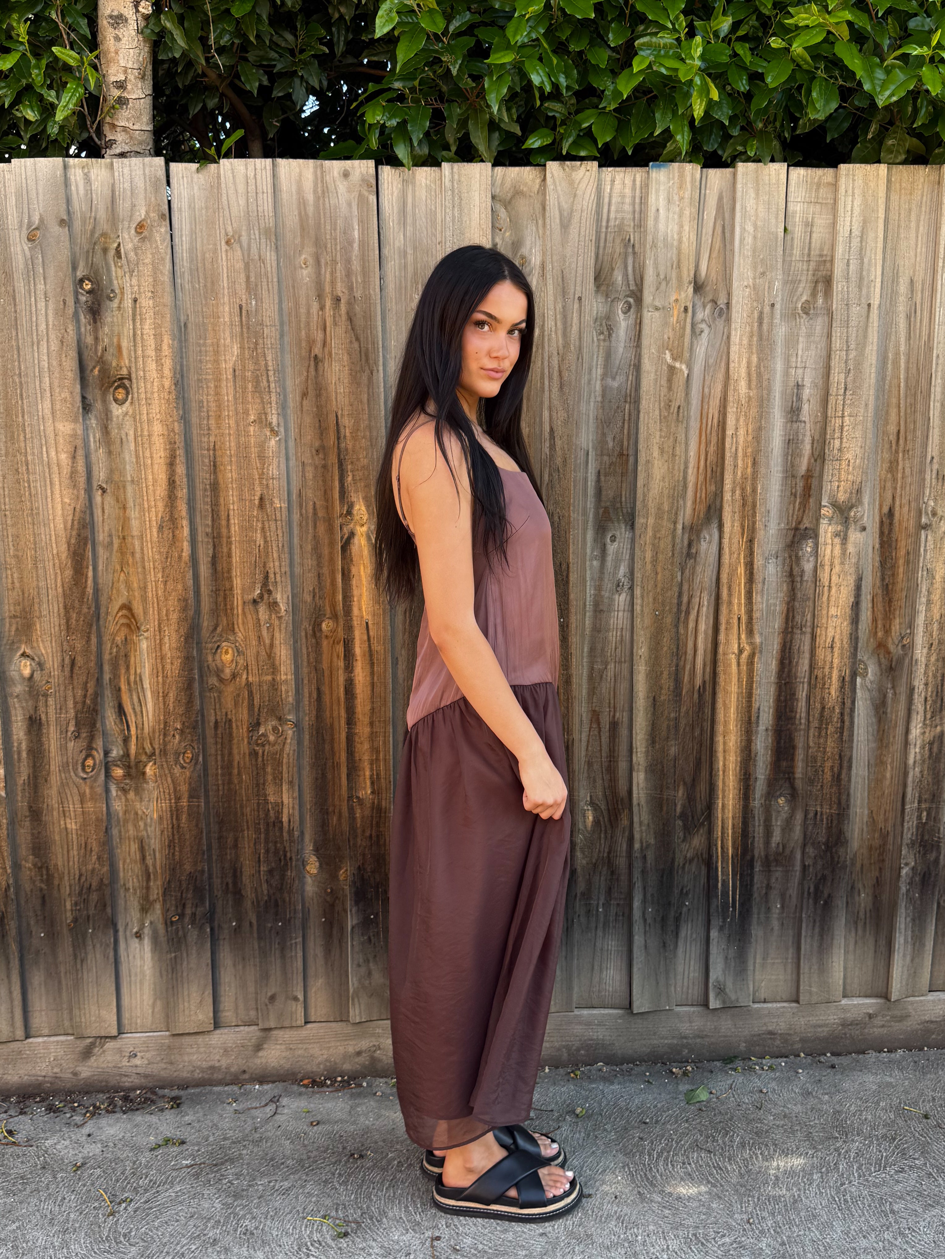 Chelsea Dress- Chocolate