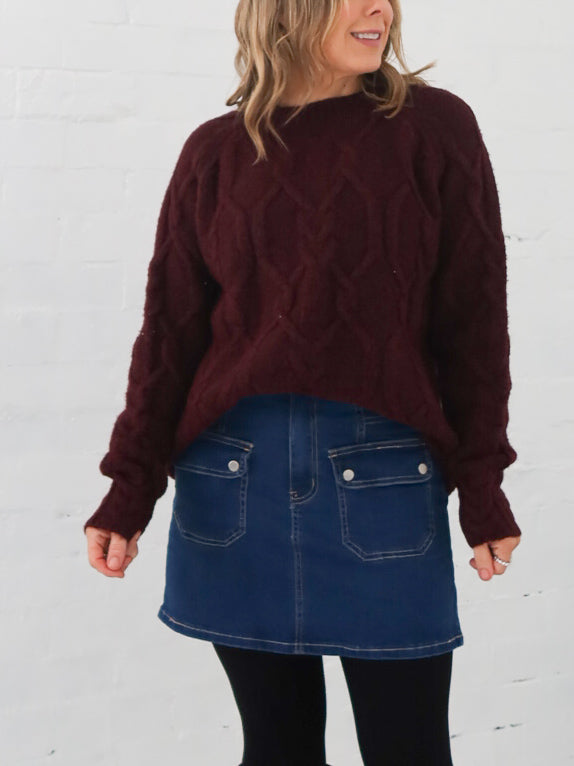 Myka Denim Skirt