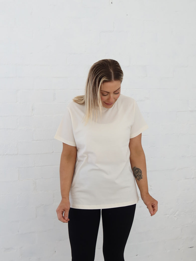 Jemima Tee - Ecru