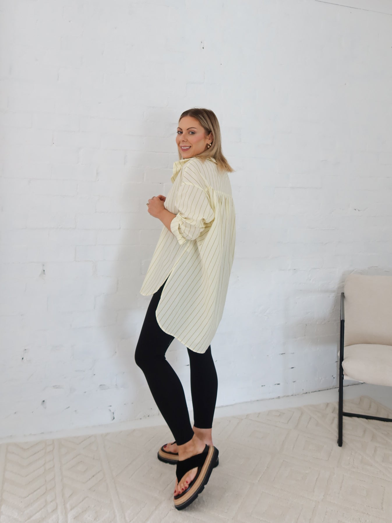 Lena Shirt - Butter Yellow