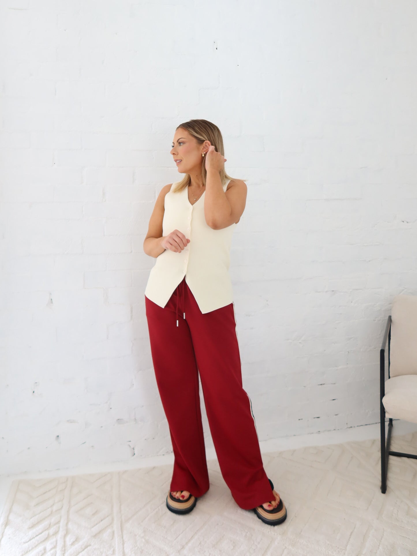 Parker Vest - Vanilla