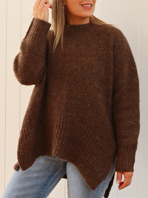 Bradley Knit - Chocolate