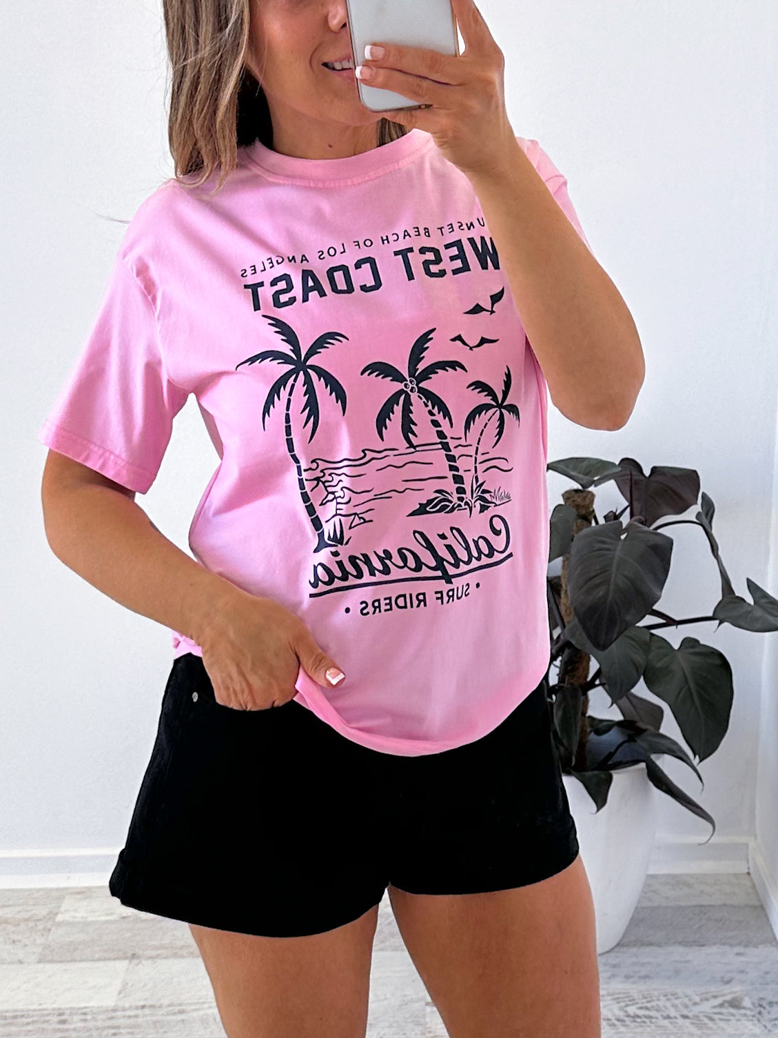 West Coast Tee - Pink