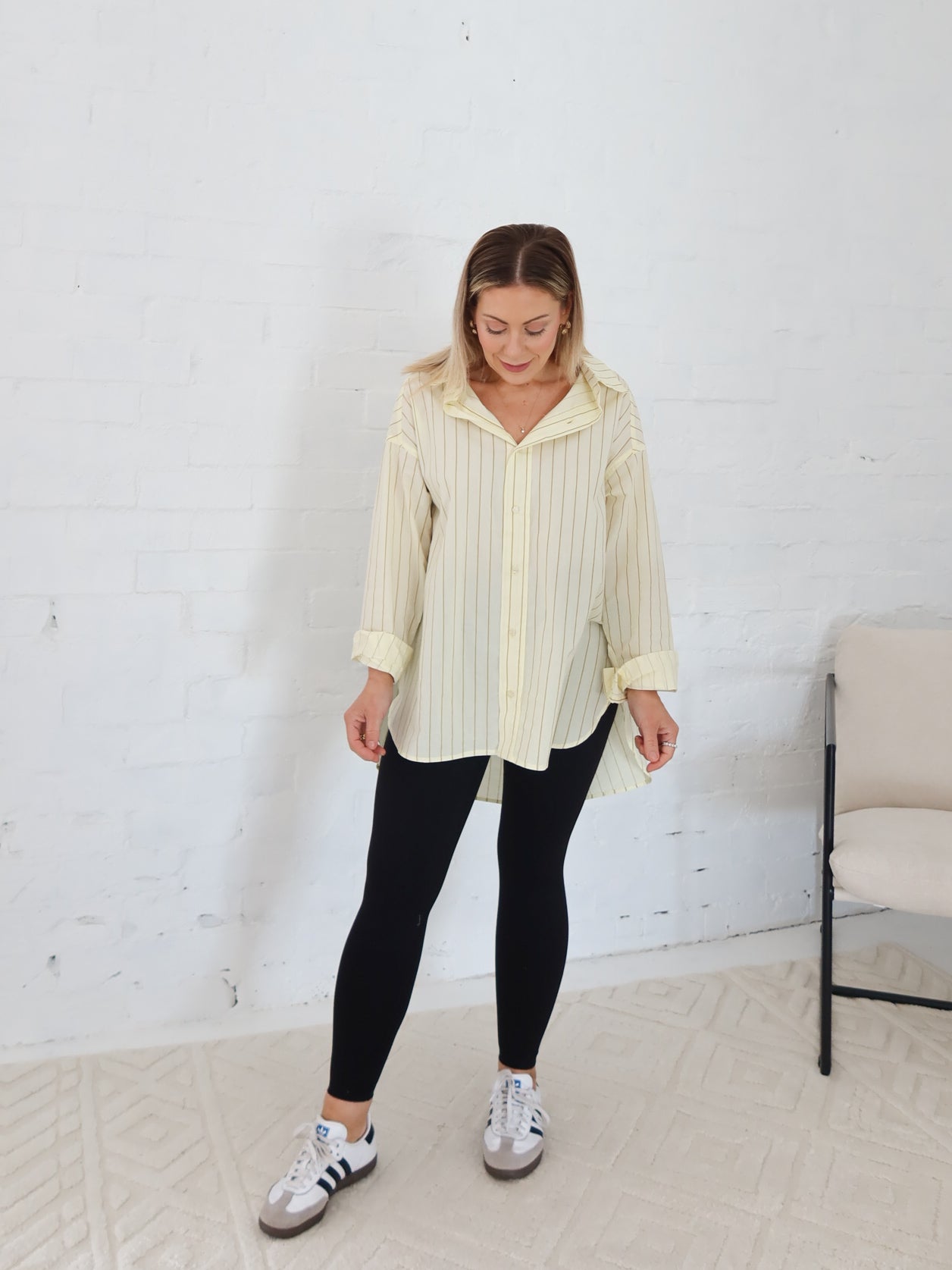 Lena Shirt - Butter Yellow