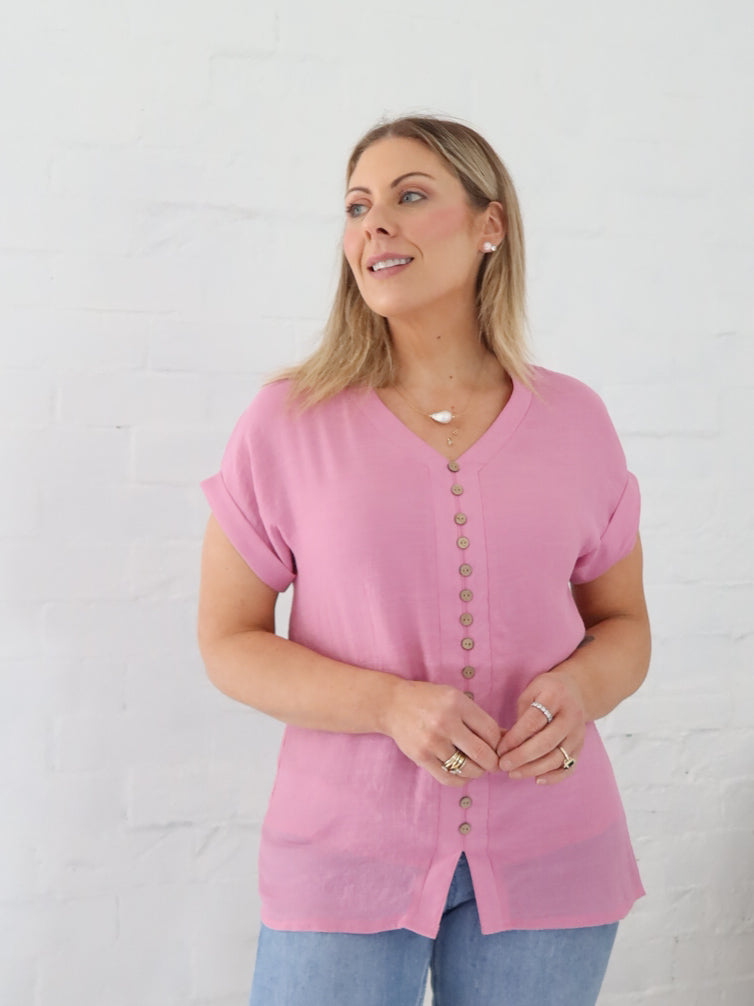 Lizzy Top - Pink