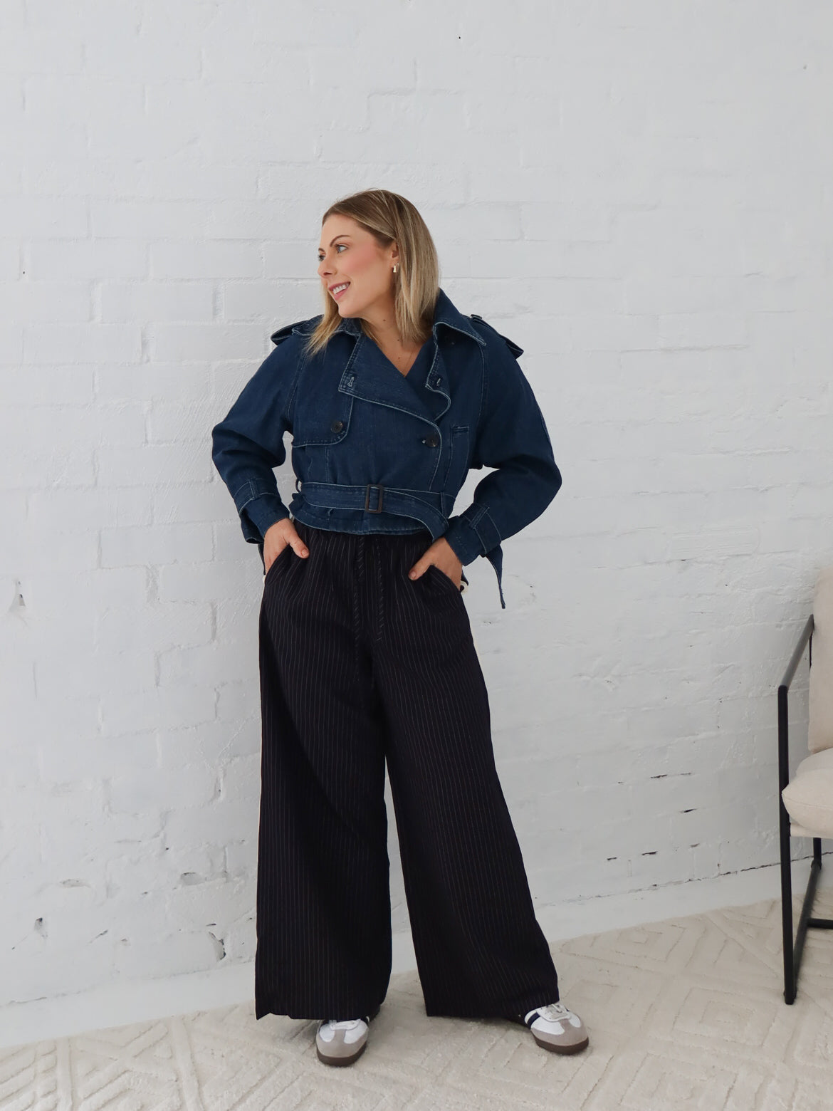 Hayes Jacket - Blue Denim