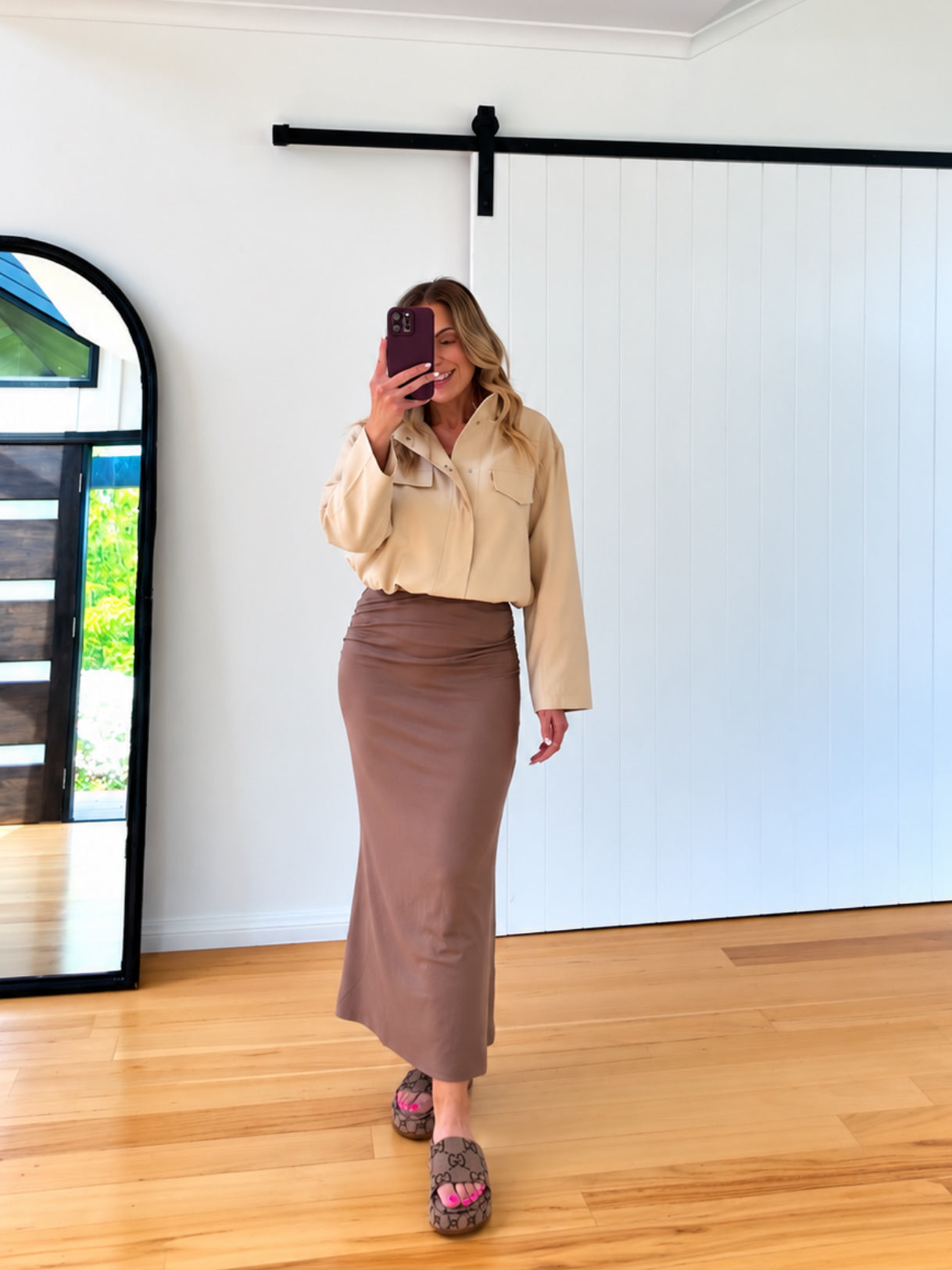 Laura Skirt- Mocha