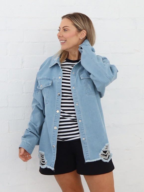 Bodhi Denim Shacket