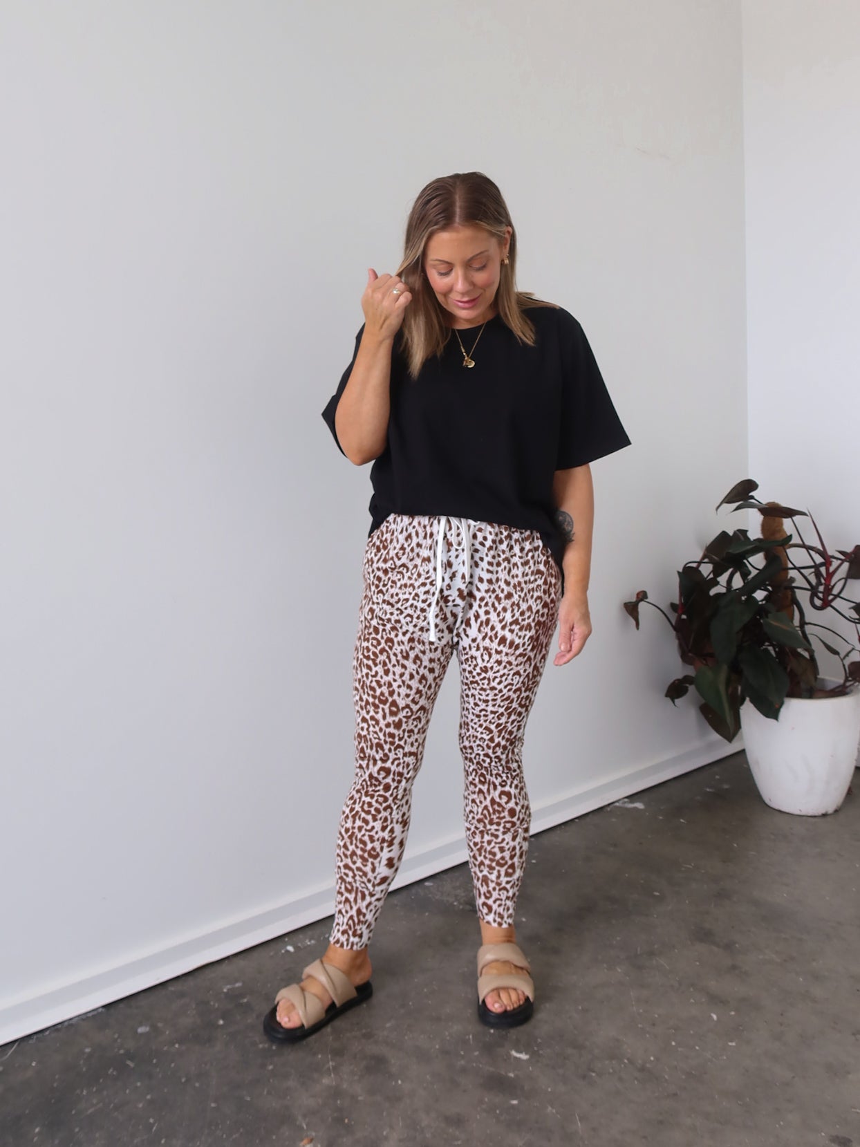 Romy Joggers - Chocolate