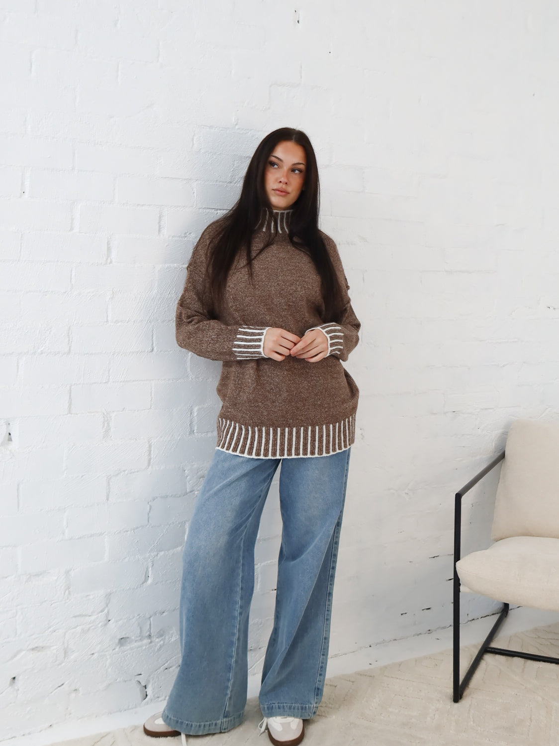 Felicity Knit - Chocolate