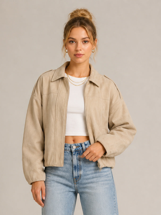 Hugo Jacket- Beige