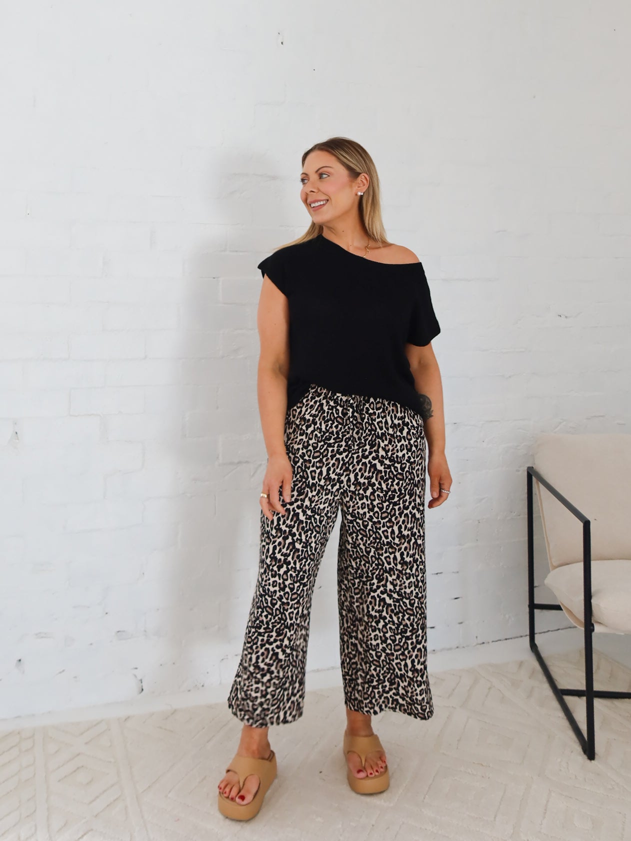 Trish Pants- Leopard