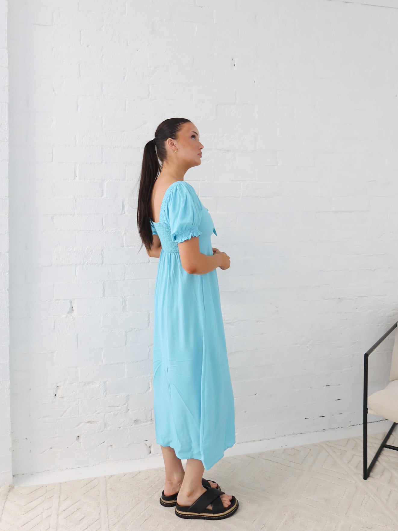 Estella Dress - Blue