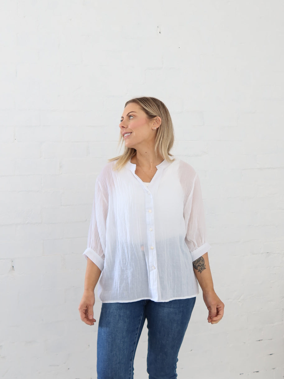 Mimi Blouse - White