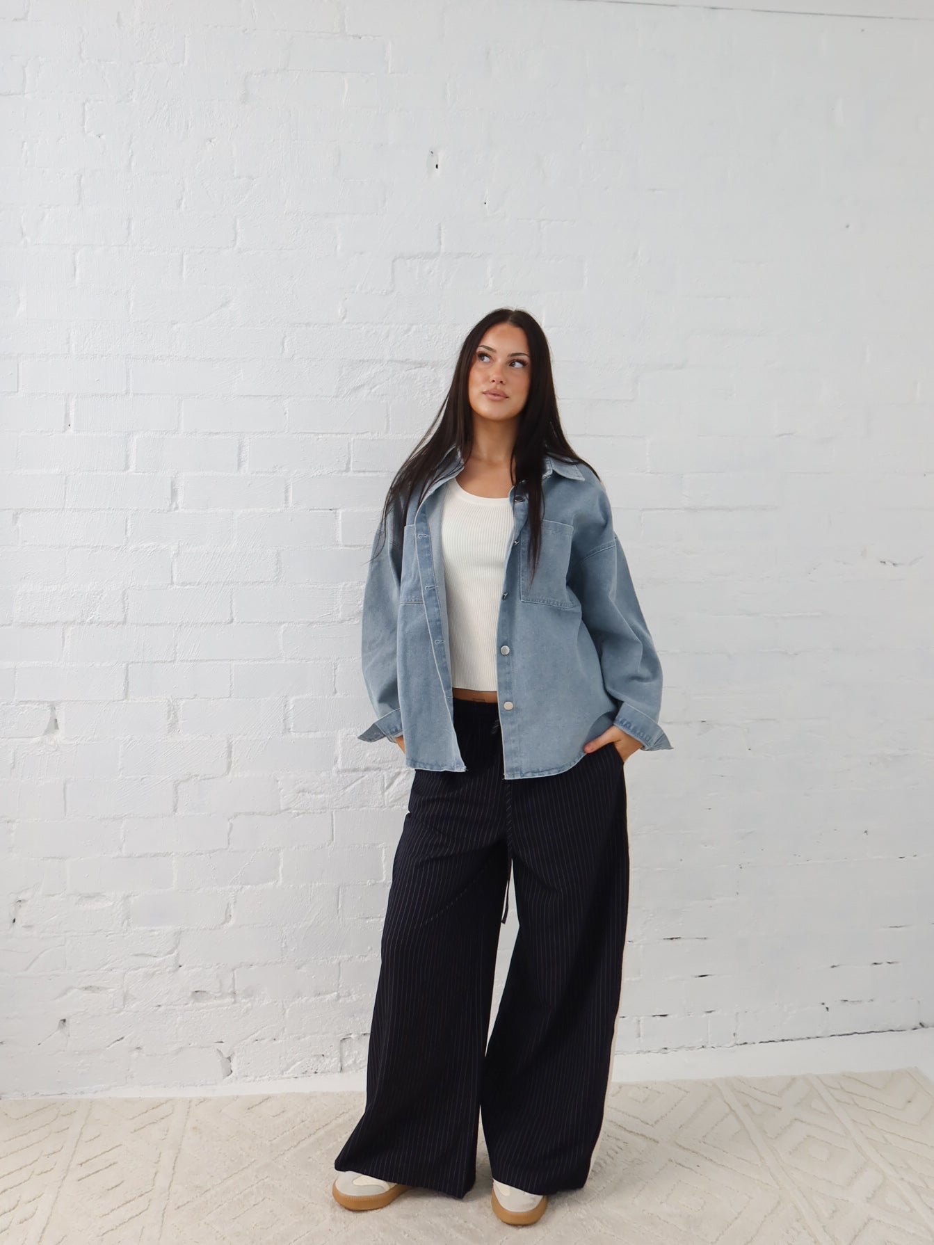 Danbury Shacket - Blue