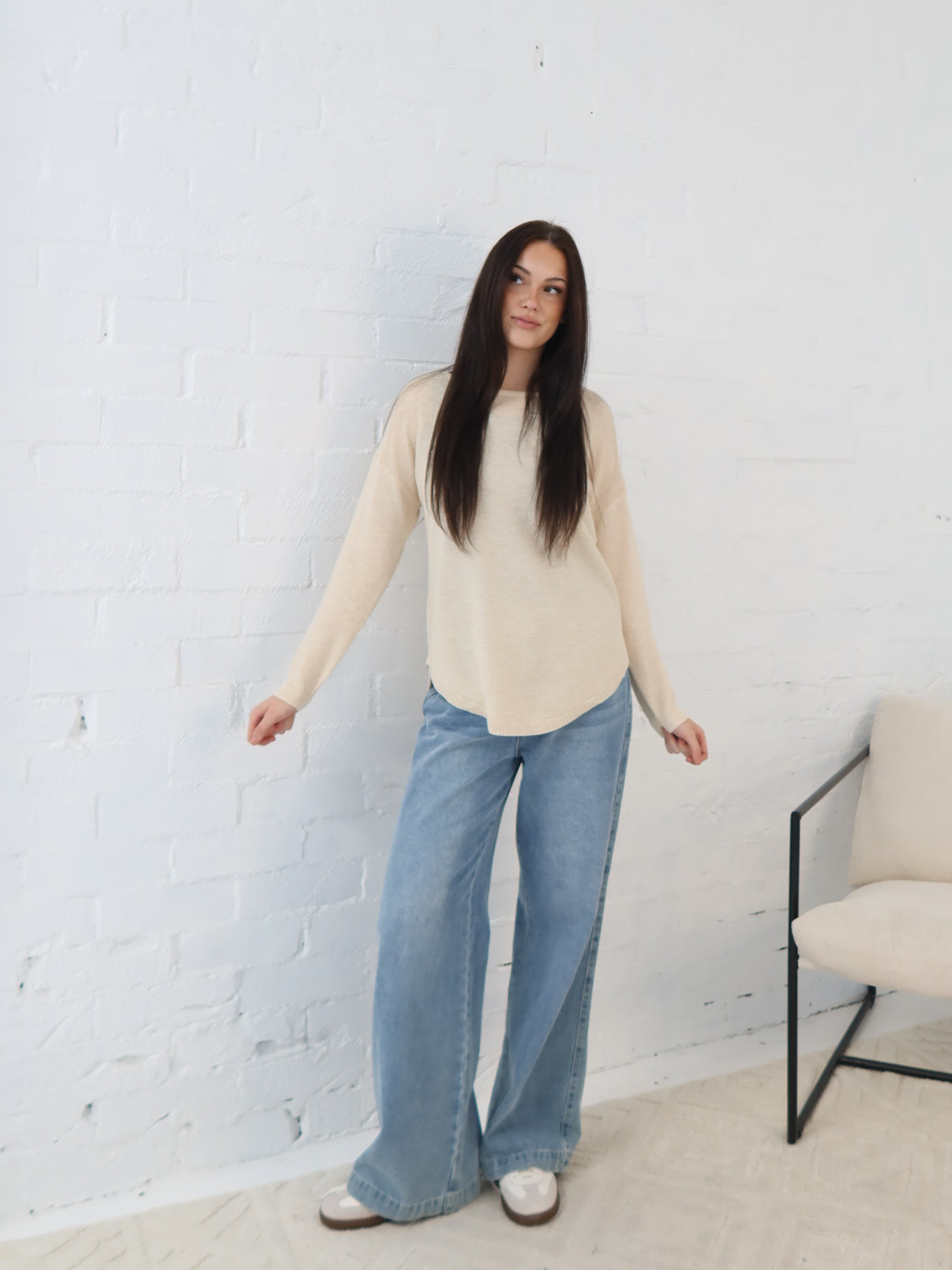 Saxon Knit - Oatmeal