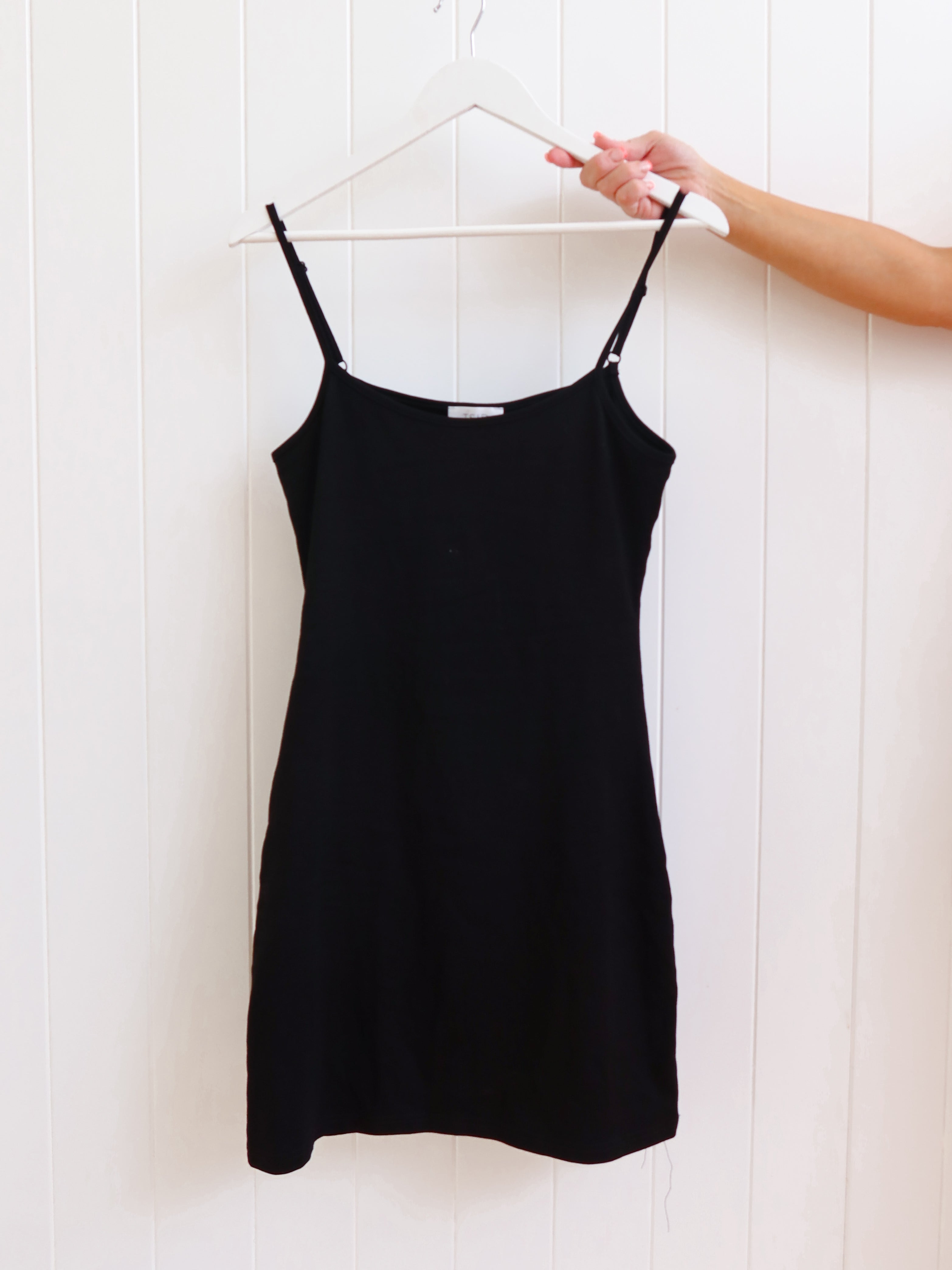 Martin Longline Singlet - Black