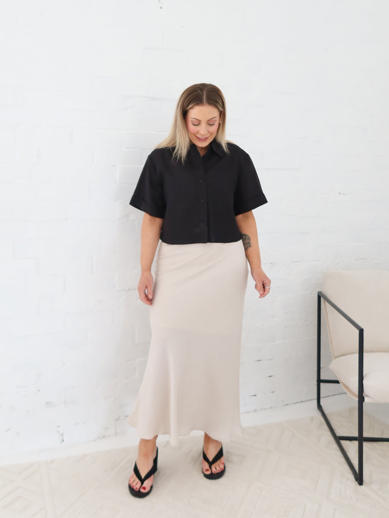 Niko Skirt - Stone