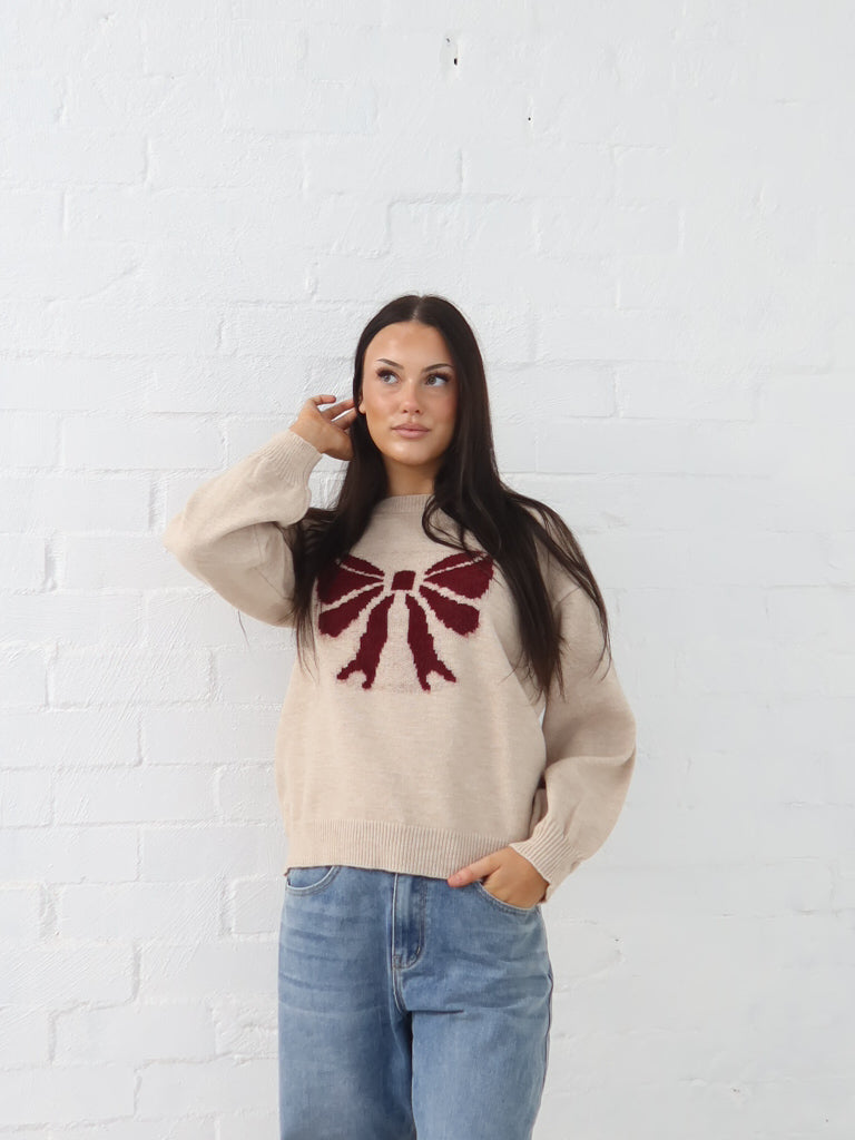 Ribbon Knit- Sand