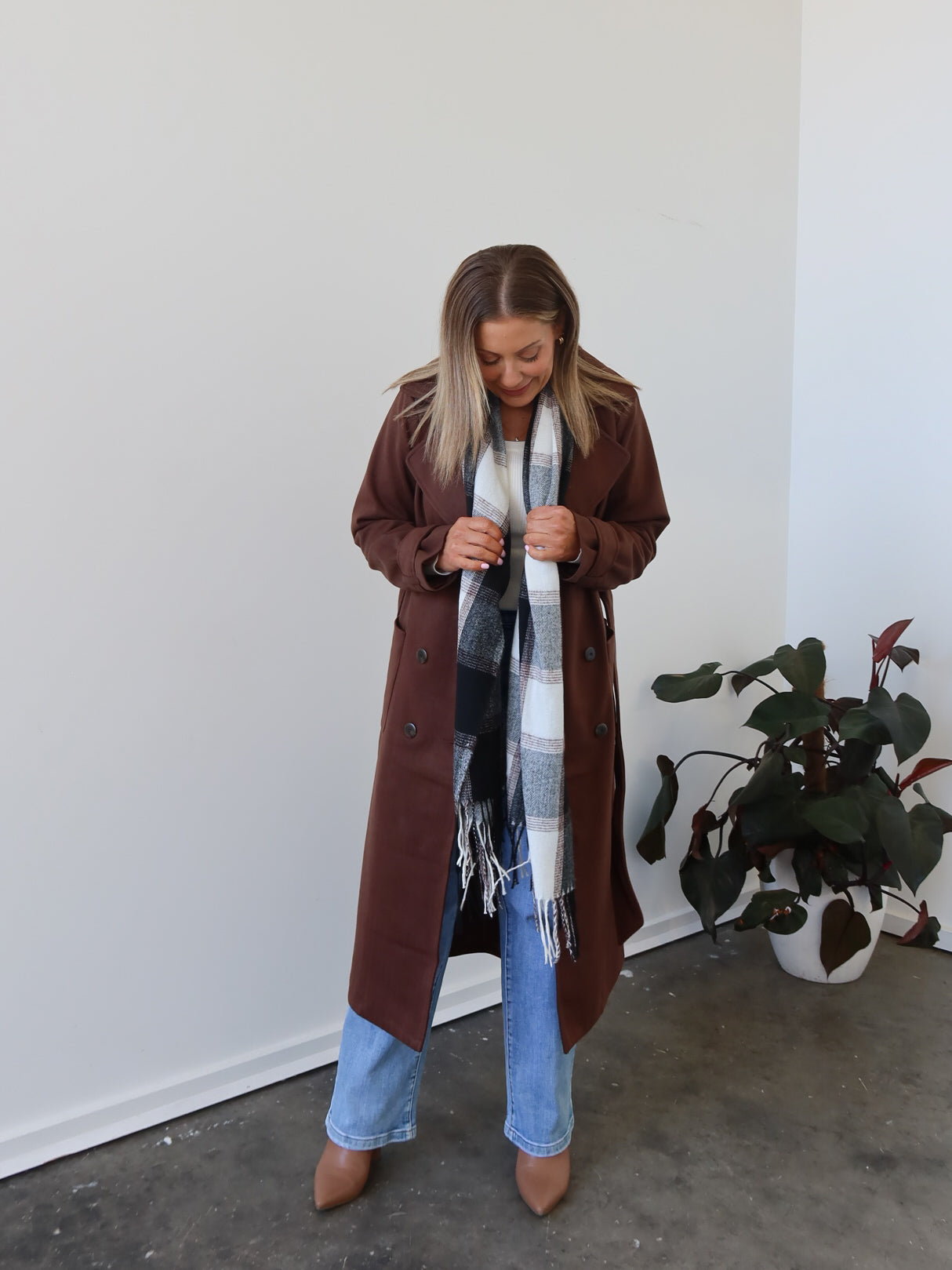 Hardin Coat - Chocolate