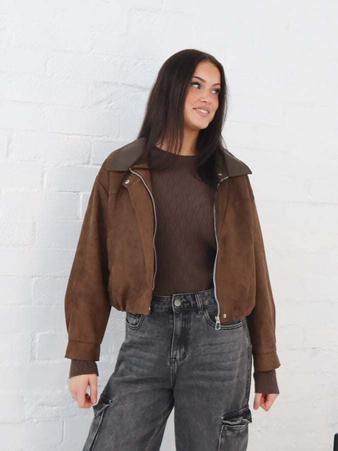 Flint Jacket- Chocolate