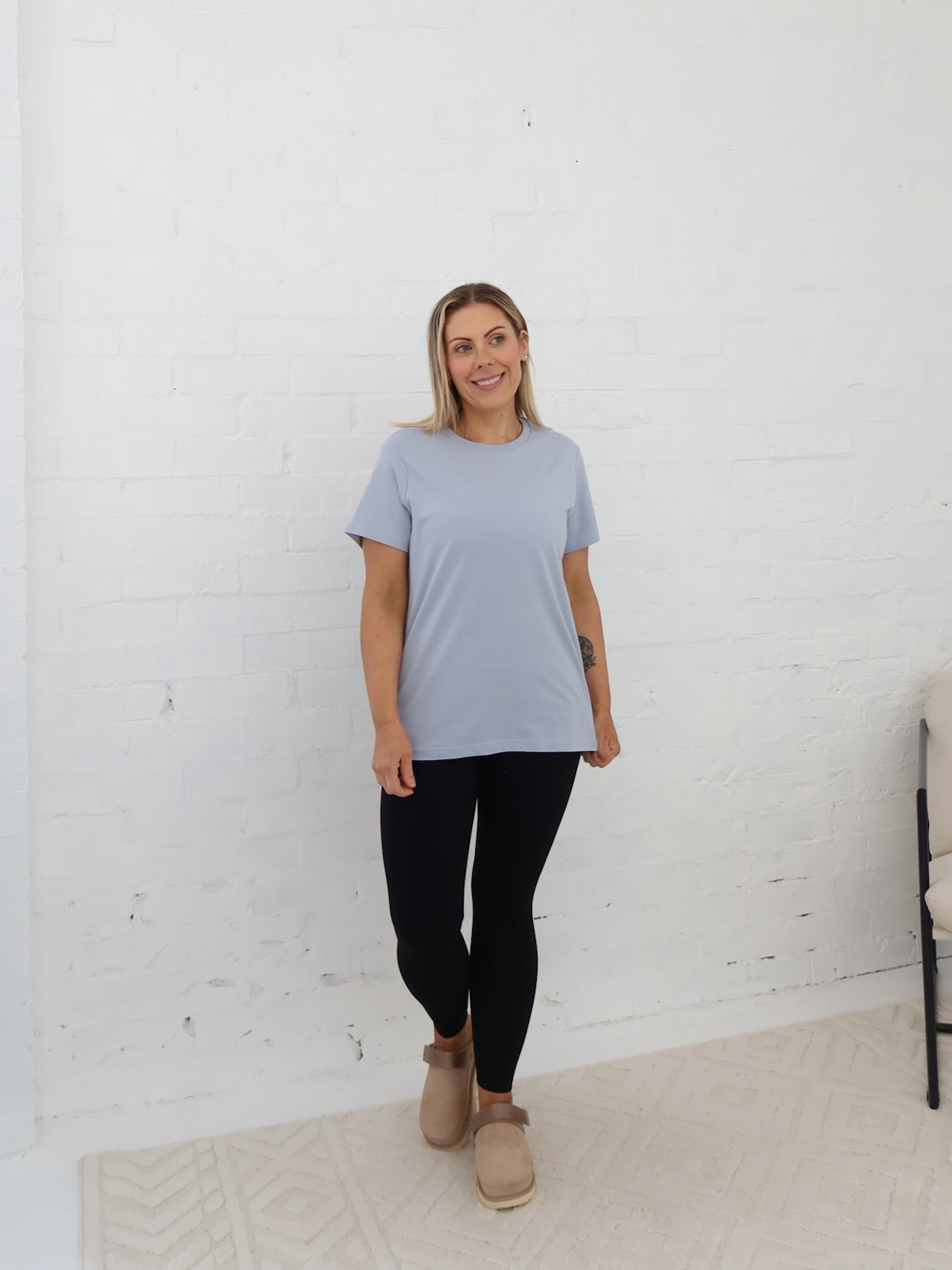 Jemima Tee - Powder Blue