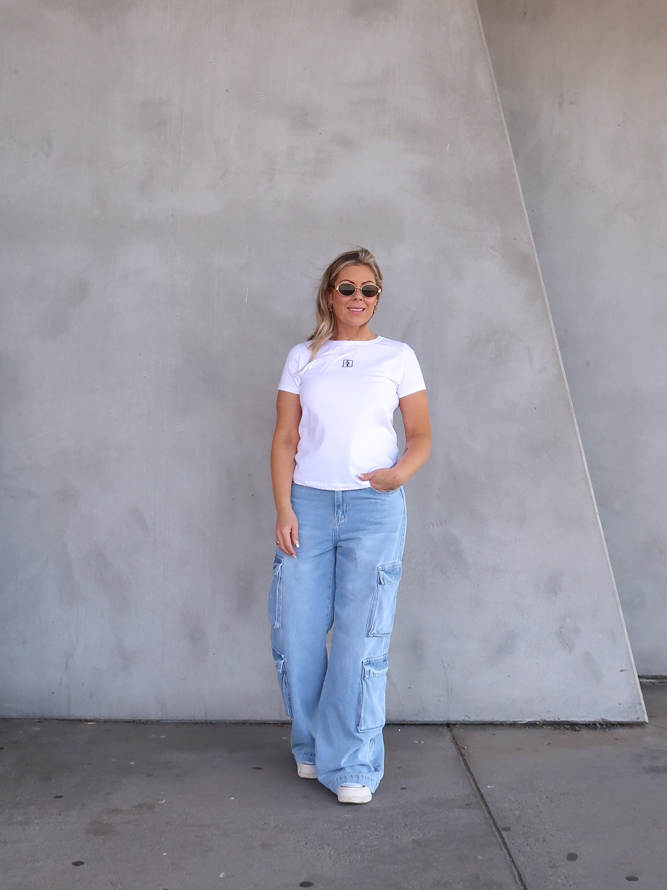 Paxton Cargo Jeans- Light