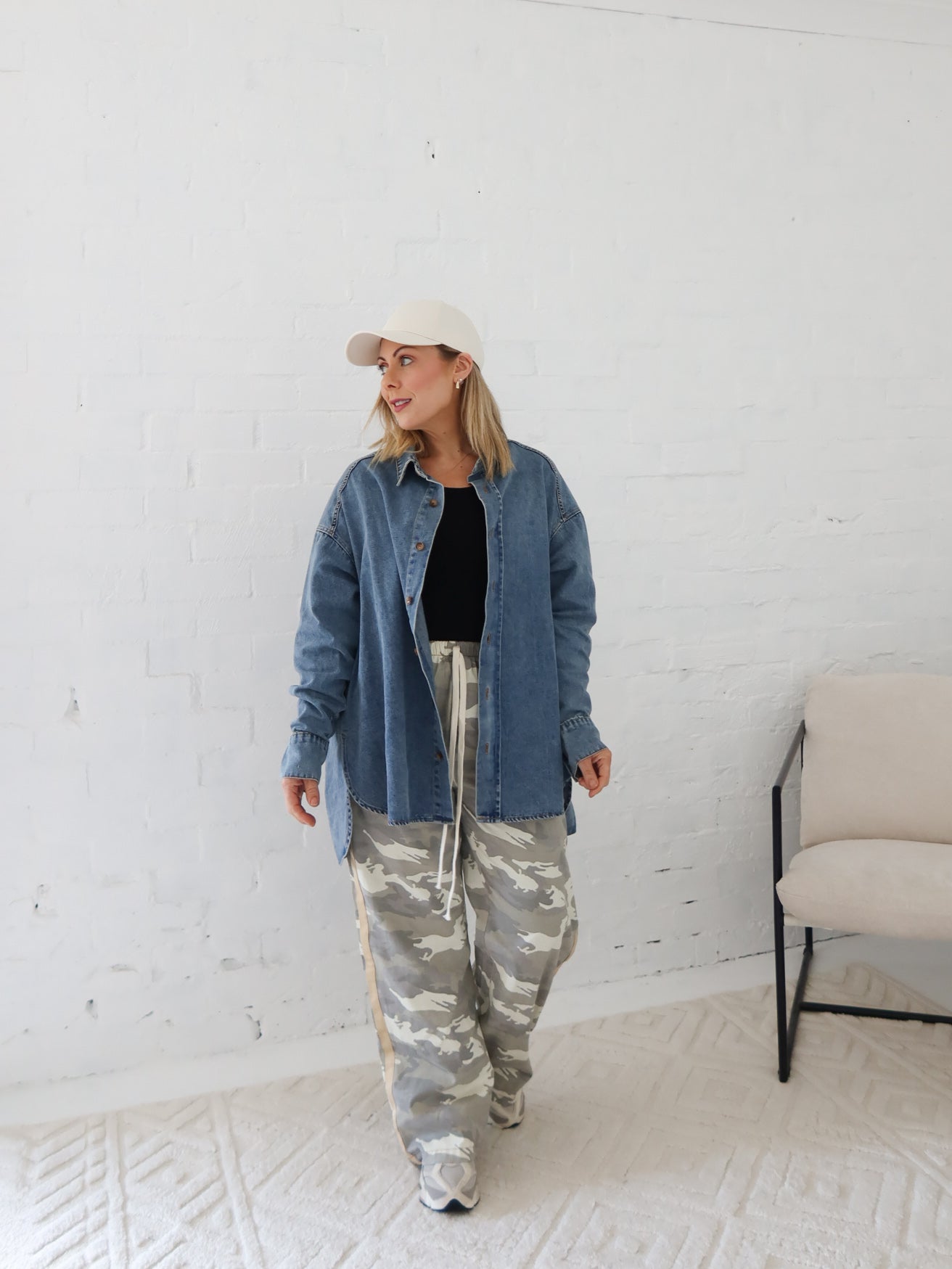 Royce Pant- Gold Stripe