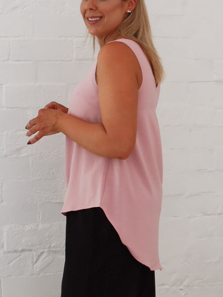 Mia Top- Pink